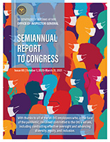 Office of Inspector General, Department of Veterans Affairs, Semiannual Report to Congress (SAR) October 1, 2020–March 31, 2021